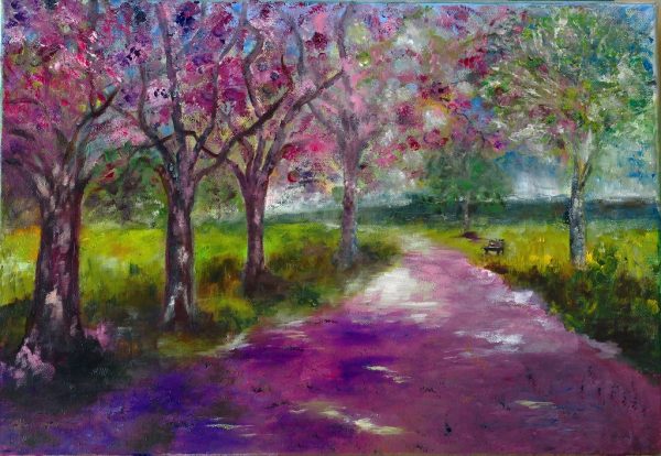 Sentier fleuri
