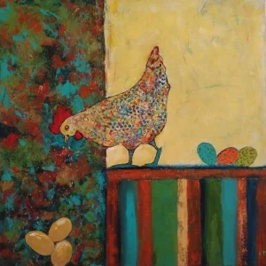 Ma poule pond par le bec
